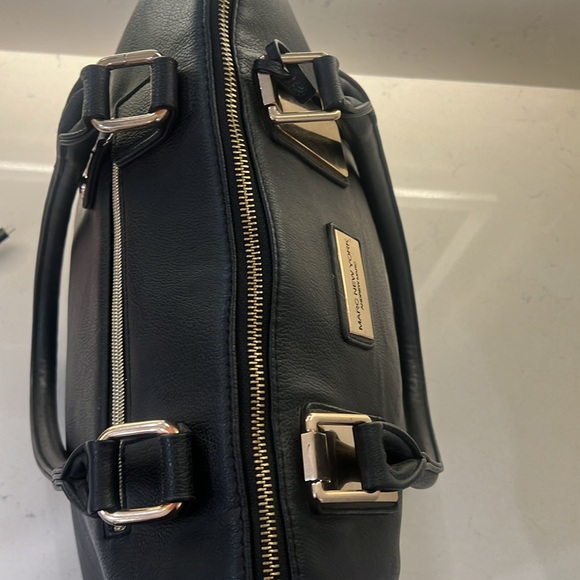 Marc New York Black Satchel with Gold Accents - Picture 10 of 15